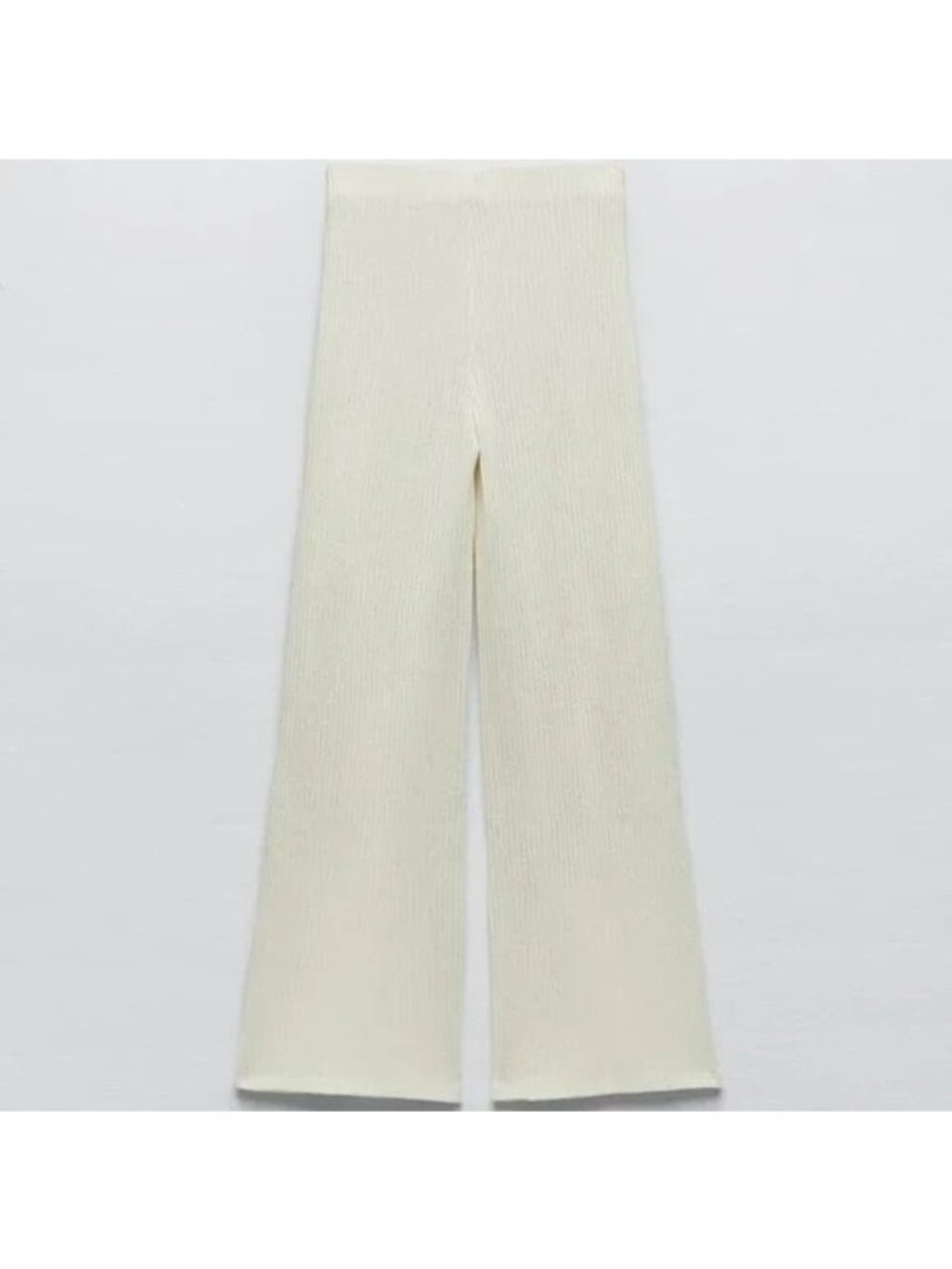 Zara Ivory Ribbed Knit Set - Picture 9 of 16